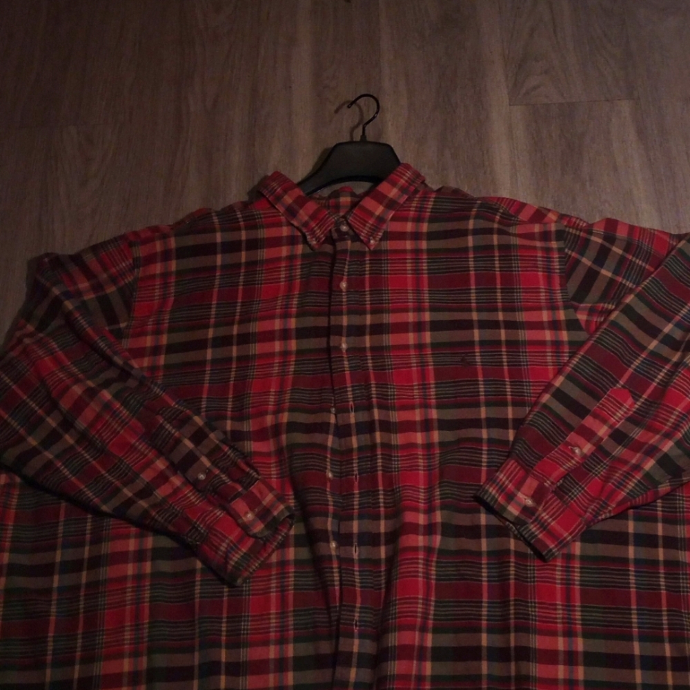Ralph lauren long sleeve flannel shirt